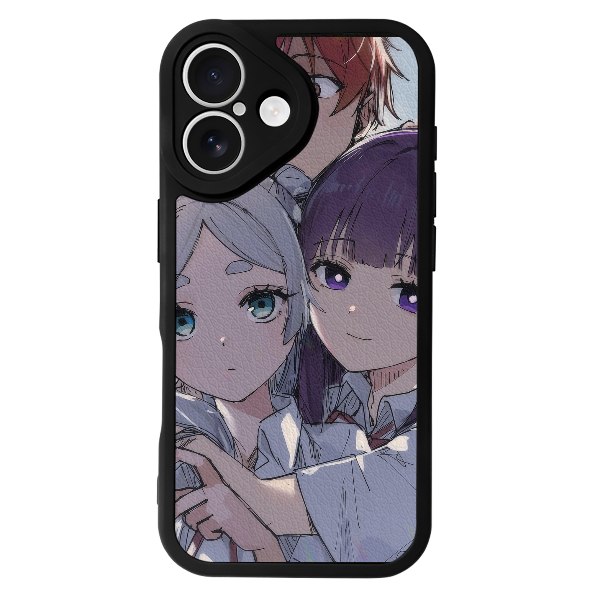 （画像用） 葬送のフリーレン Frieren 【iPhone 16シリーズ対応】シリコンスマホケース（レザー調） 材質：シリコン